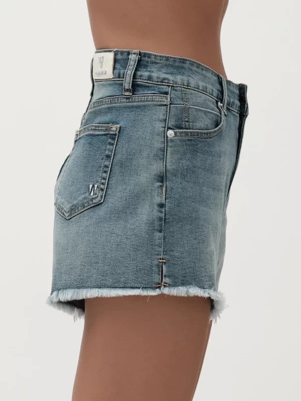 ALICE - SHORTS JEANS CON SPACCHETTO - WW30206 - immagine 2